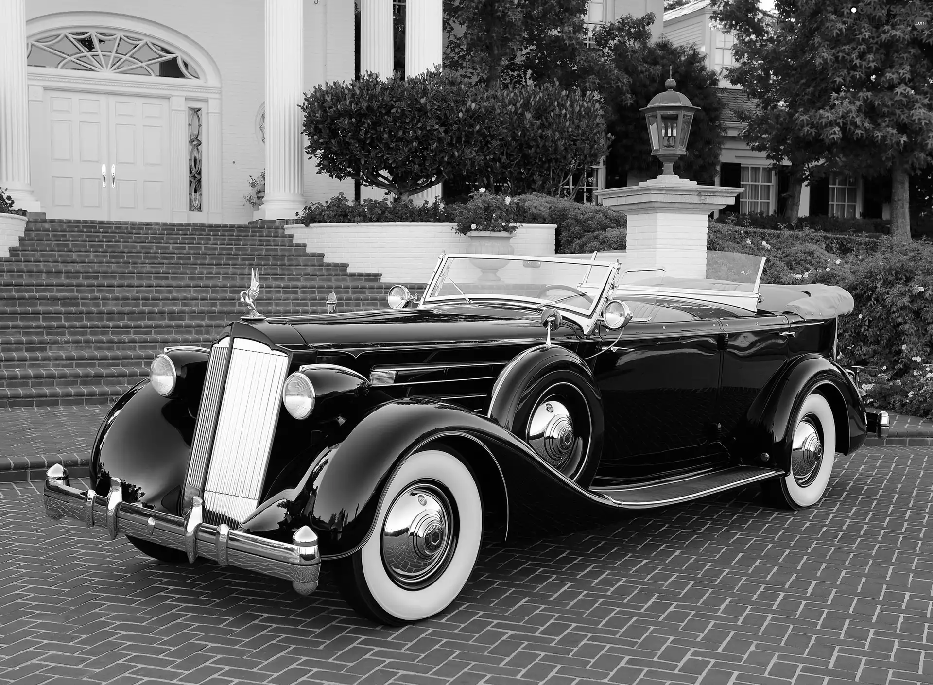 Sport Phaeton, Automobile, antique, Cabriolet