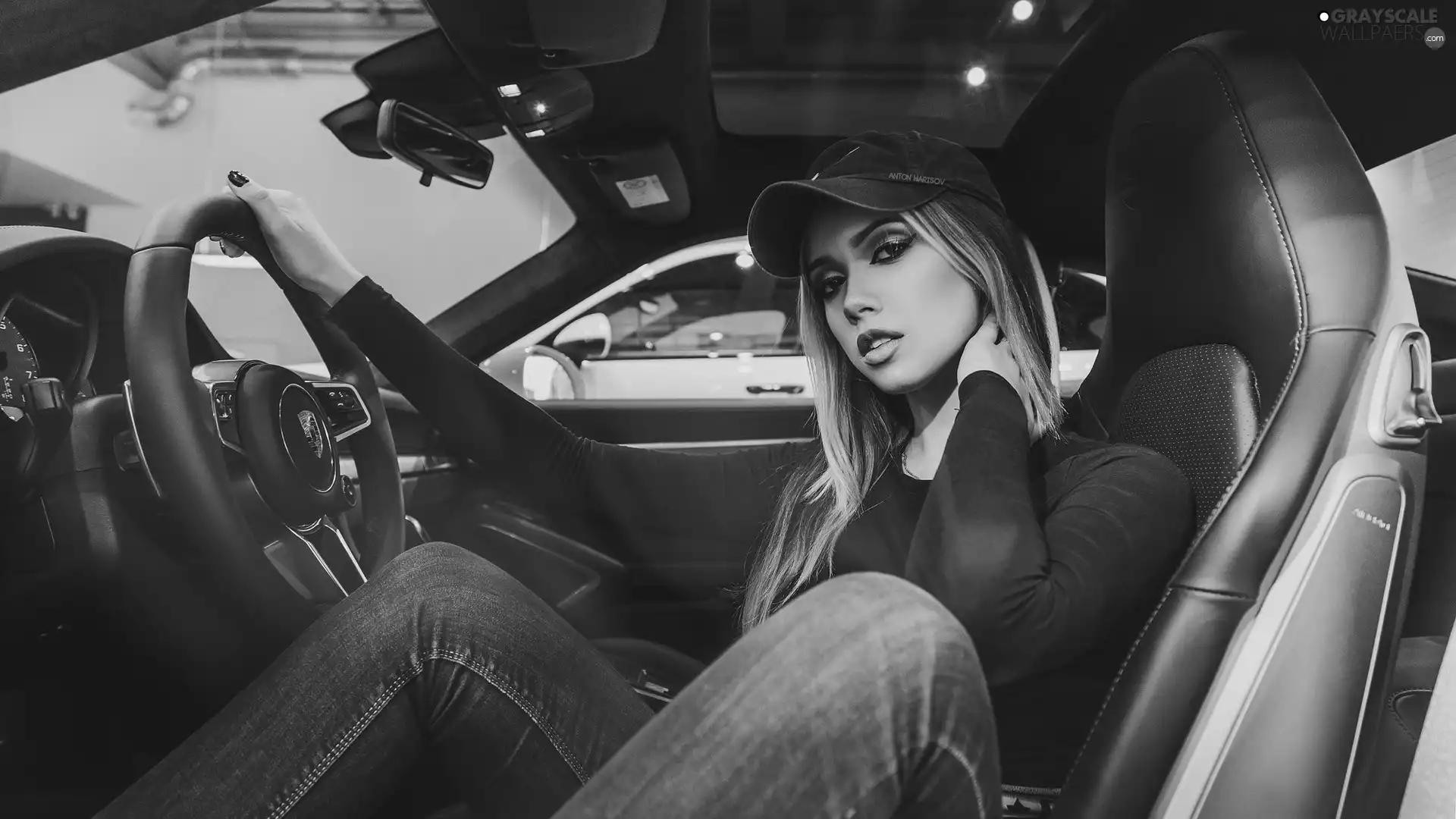 Automobile, Women, Hat