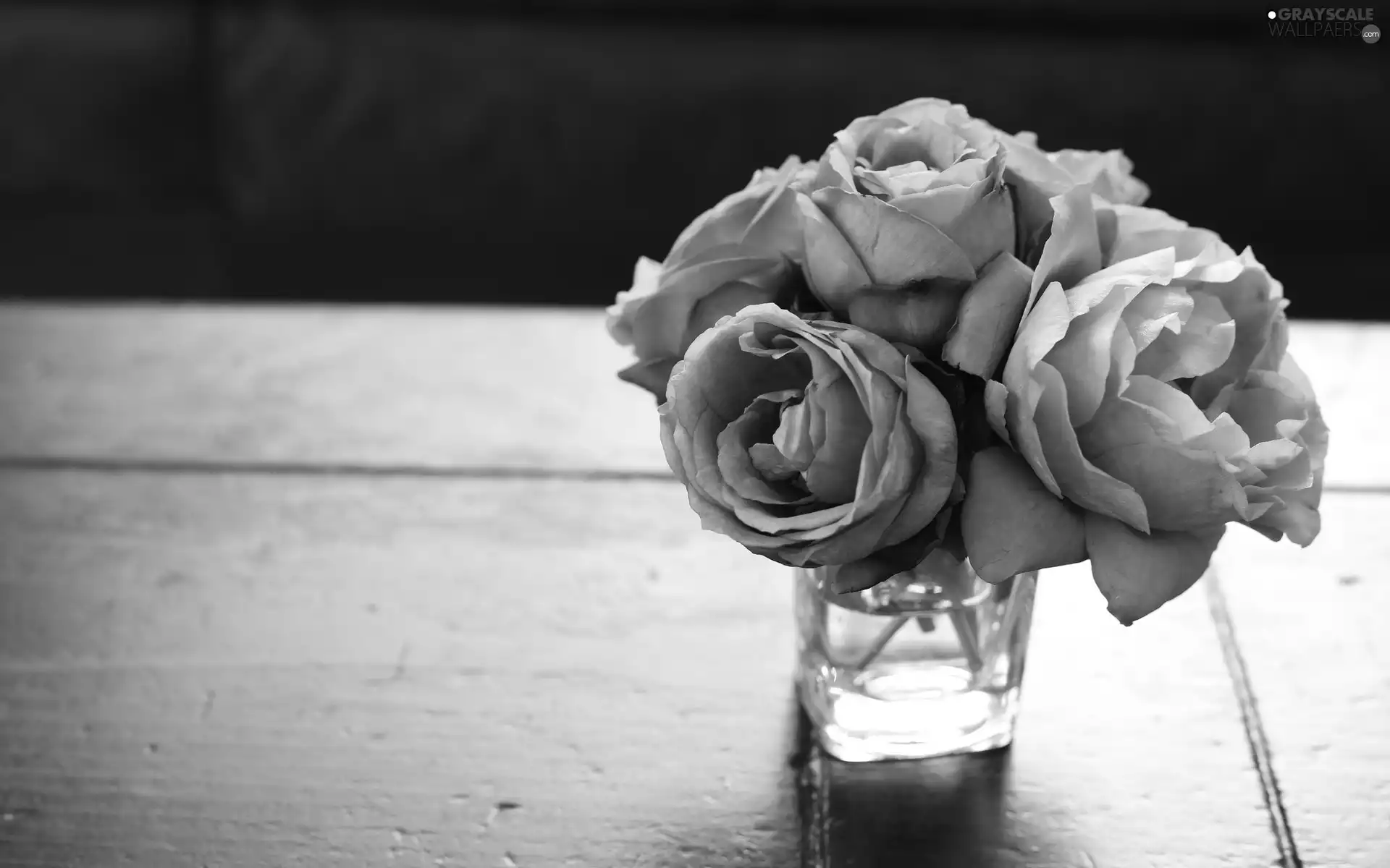 Pink, bouquet, bowl, roses