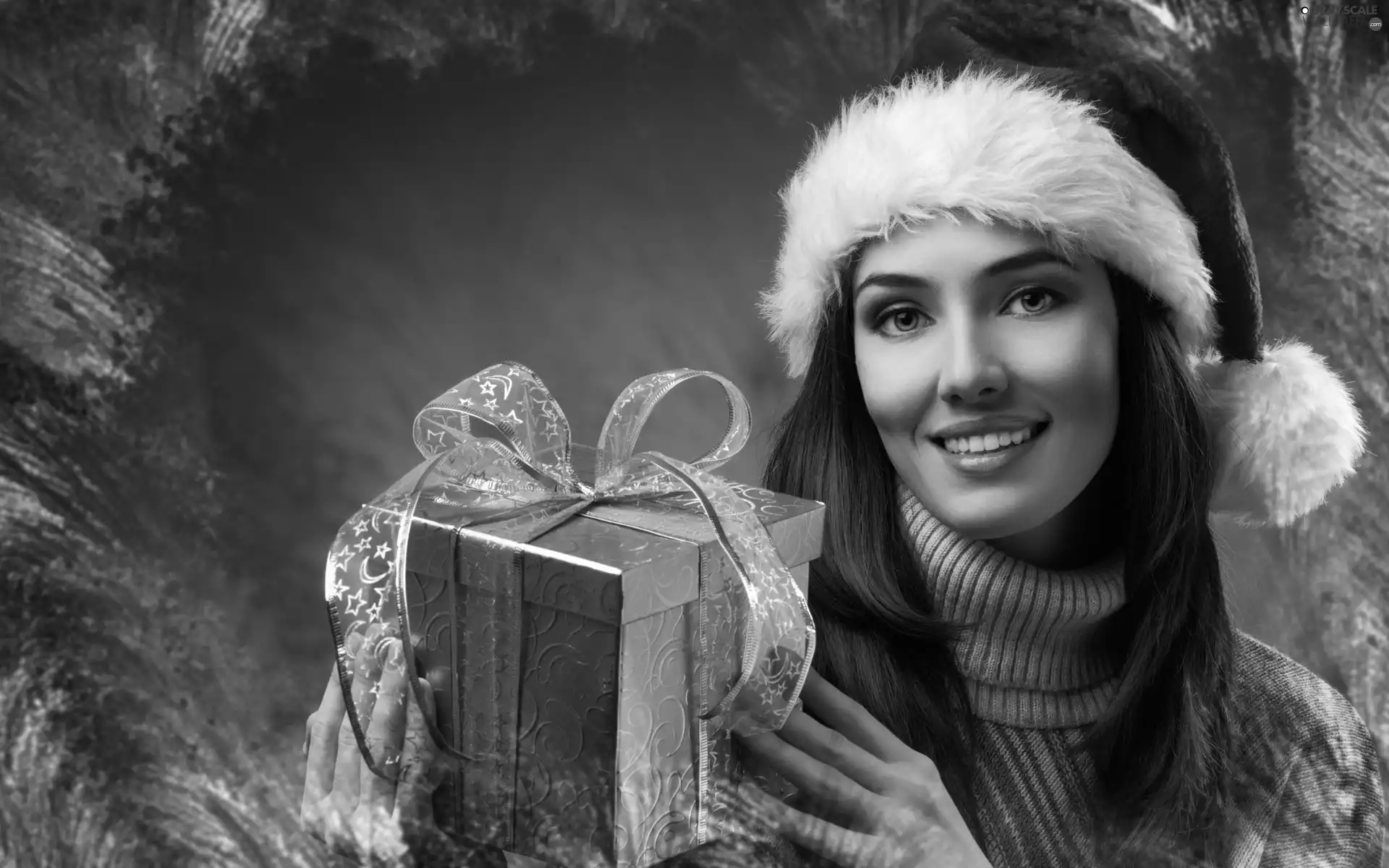 Women, Hat, Nicholas, Present